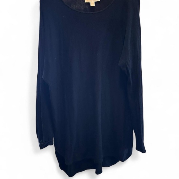 Michael Kors Black Long Sleeve Sweater Dress size Large - Picture 1 of 6
